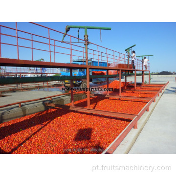 Produção de molho de ketchup pasta de pimenta de tomate